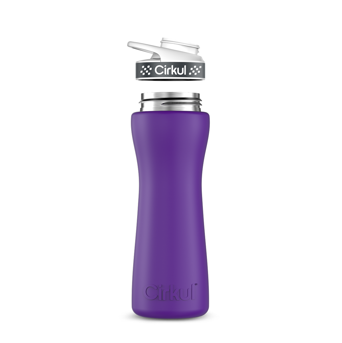 22oz. Stainless Steel Bottle & Comfort Grip Lid